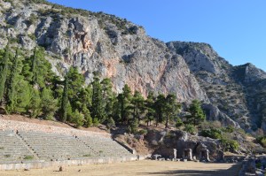 The Stadium where the Pythian Games were played