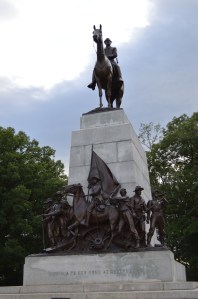The monument to the Army of Northern Virginia at Gettysburg
