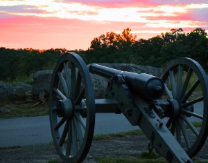 Sunset at Gettysburg