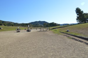 The ancient Olympic stadium 