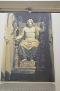The statue of Zeus One of the eight wonders of the world