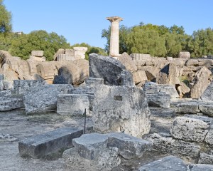 The Ruins of the Temple of Zeus