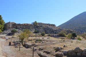  The citadel of Mycenae