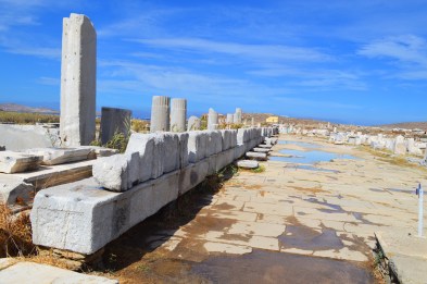 A street on Delos