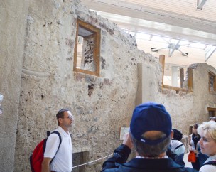 On a street of Prehistoric Akrotiri