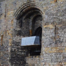 The balcony that the Prince of Wales was presented