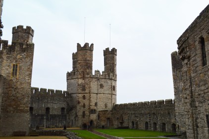 The Eagle Tower, the grandest tower of Caerarfon Castle