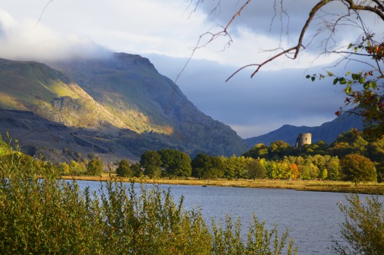Wales Castle on the lake