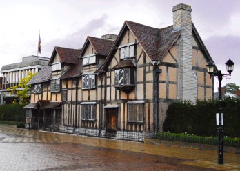 Front of Shakespeare's birthplace