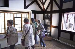 The room where Shakespear was born in Stratford-upon-Avon