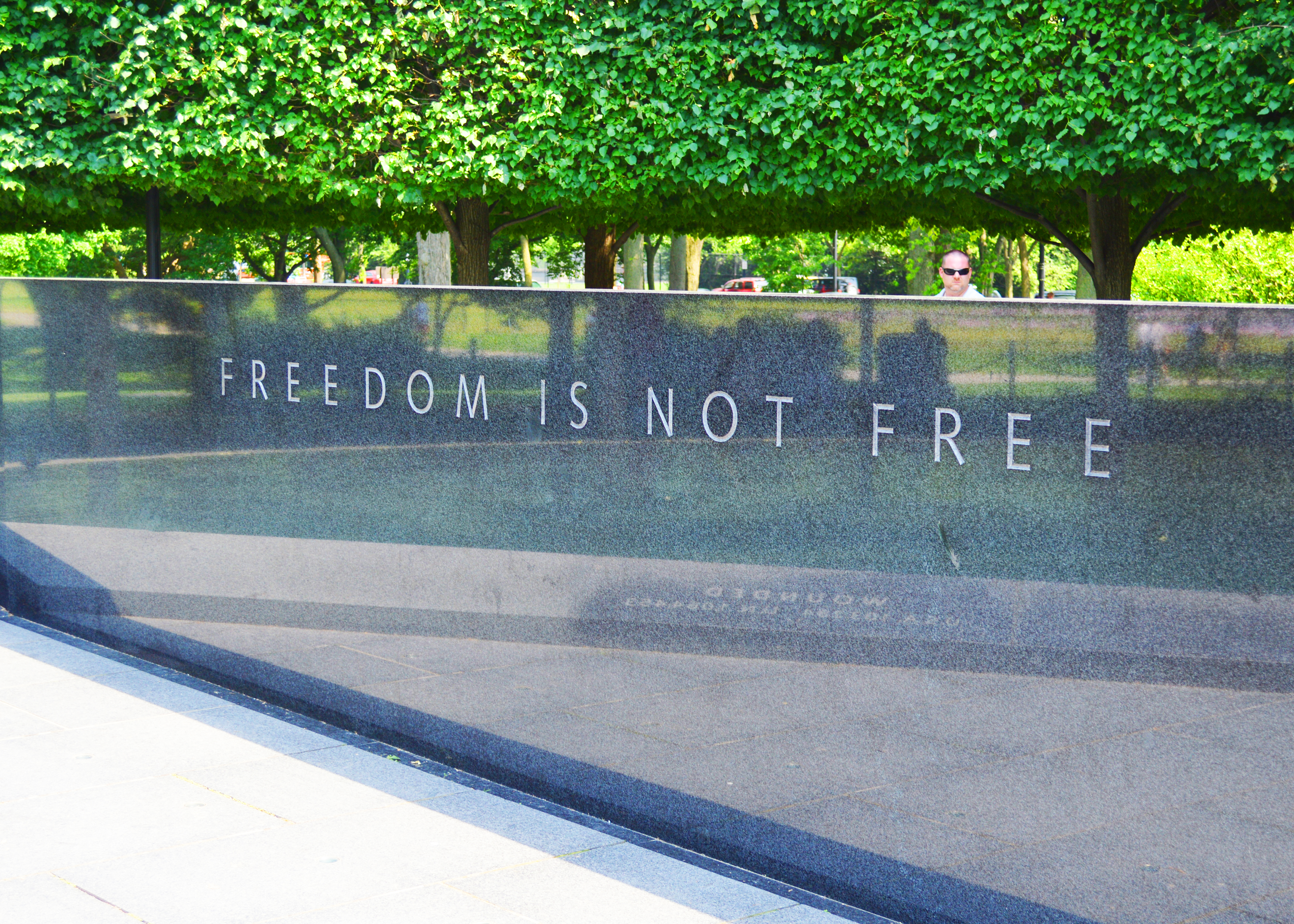 Korean War Memorial Freedom Is Not Free