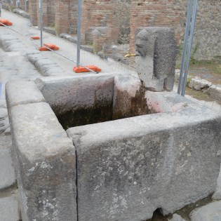 It still works! 2,000 year old drinking fountain