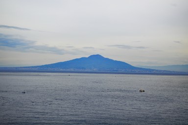 Vesuvius seen from Sorrento
