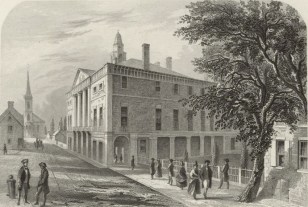 Federal Hall New York, the first house of the Congress