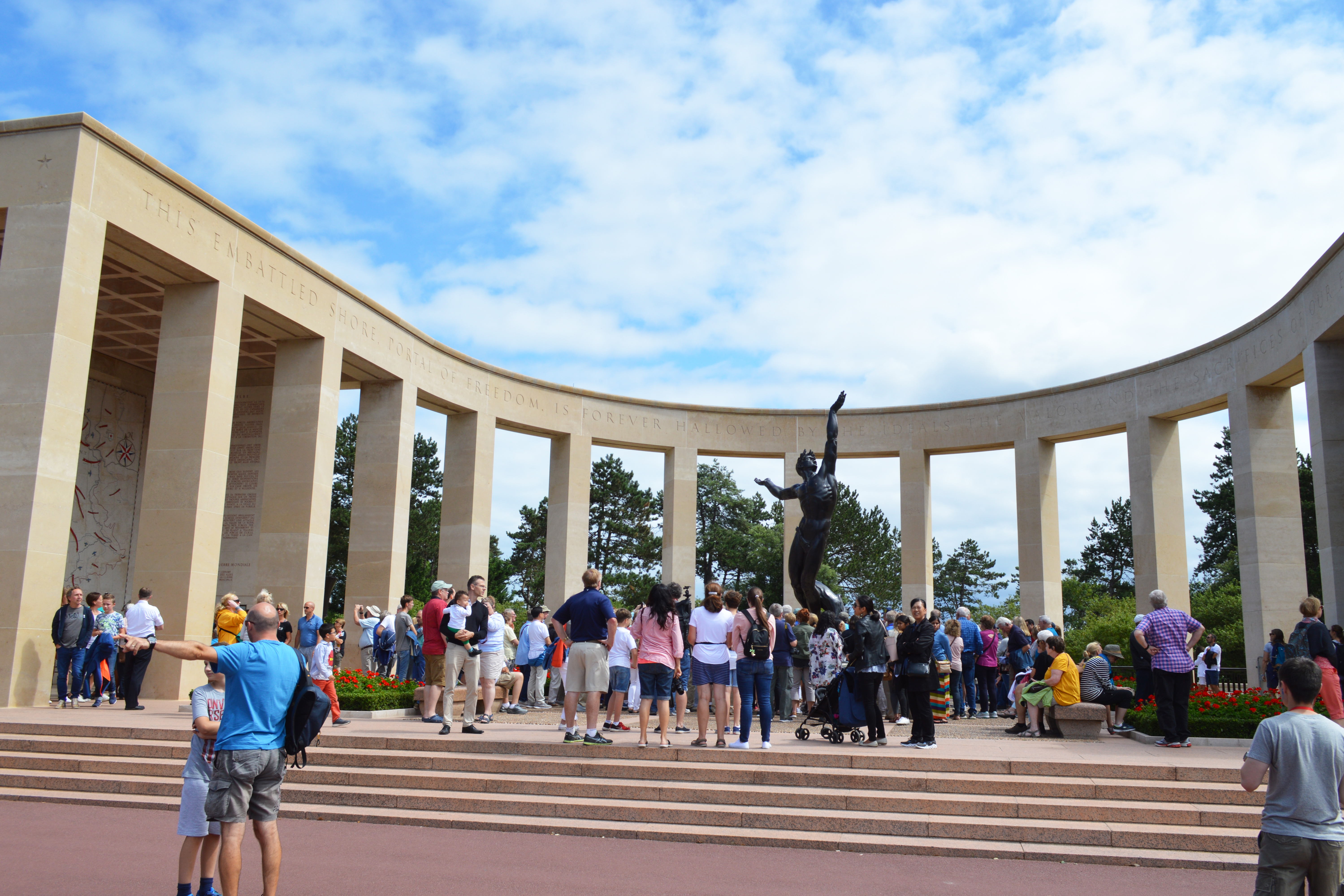 The Memorial to those American's who that fell during D-Day